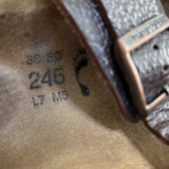 Birkenstock Tatami woman’s size 7 brown sandals - Picture 6 of 6